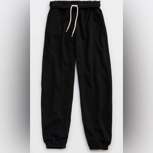 Aerie Black Relaxed Fit Pants
